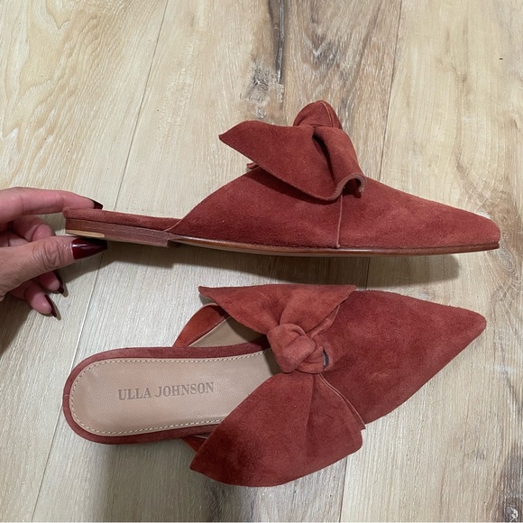 Ulla Johnson pointed mules flats - Picture 4 of 12